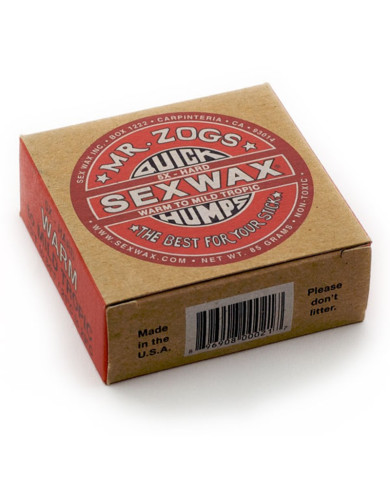 Sex Wax Quick Humps, Warm to Mild Tropic