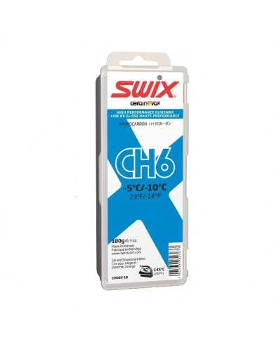 Cera SWIX CH6 azul 180 g