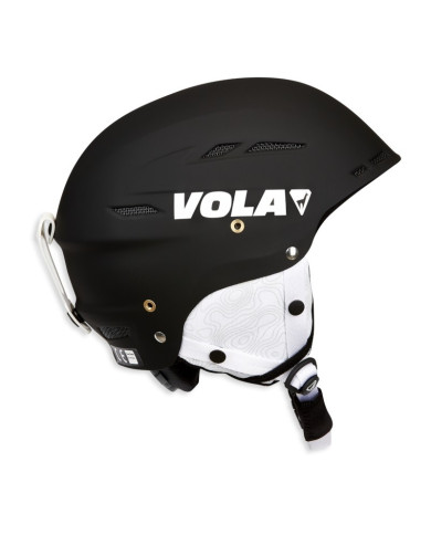 Casco de esquí snowboard freeride color negro