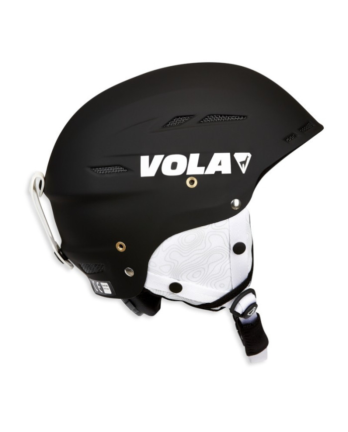 Casco de esquí snowboard freeride color negro