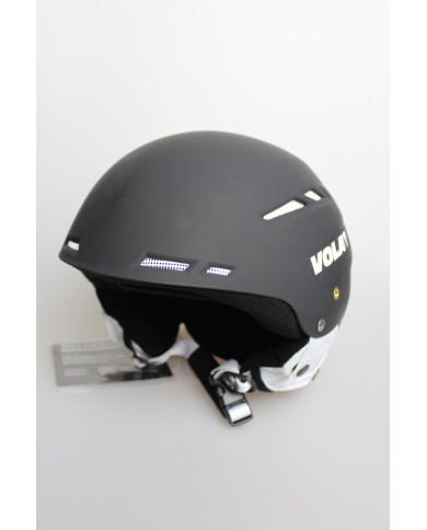 Casc esquí snowboard freeride negre mat