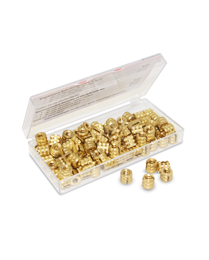 Plastic inserts for bindings x10