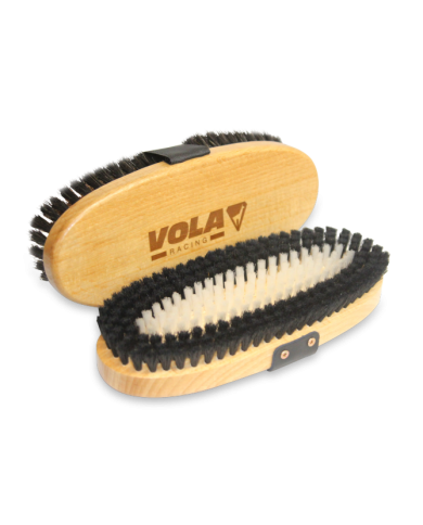 Brosse ovale de finition pour le fartage de skis et snowboards.