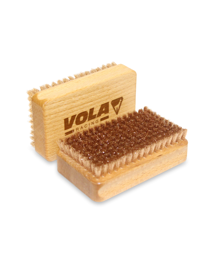 VOLA Brass Brush for skis and snowboard