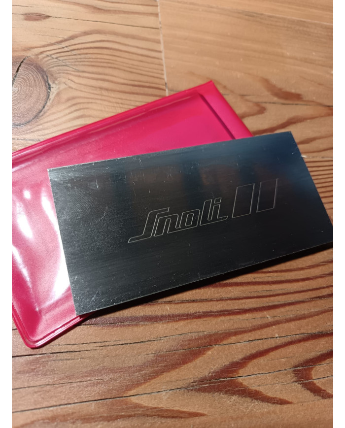 Rasqueta metàl·lica Snoli per a esquí | Accessori professional