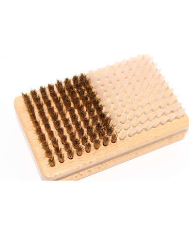 Cepillo nylon bronce STADIUM para encerar esquís y snowboard