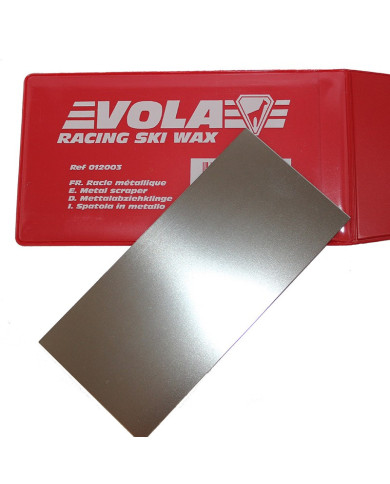 VOLA metal scraper for skis or snowboard VOLA metal scraper for skis or snowboard